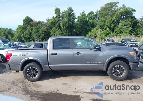 2019 Nissan Titan Pro-4X из США, поврежденный, VIN 1N6AA1E58KN520526